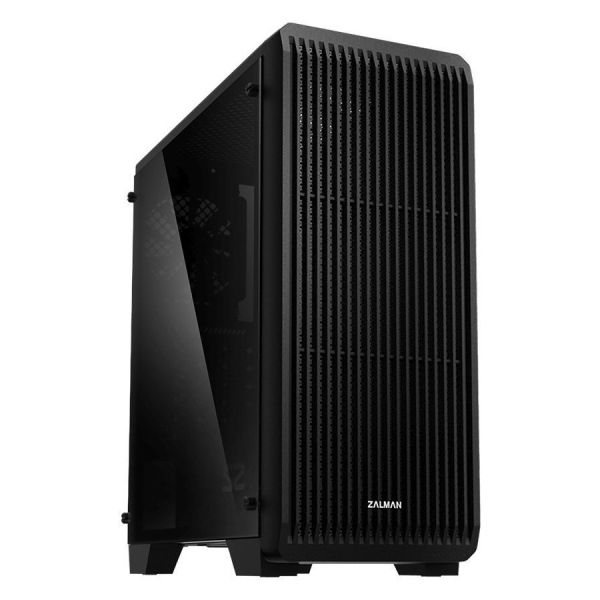 Корпус Zalman S2 TG Midi-Tower черный [s2 tg black]